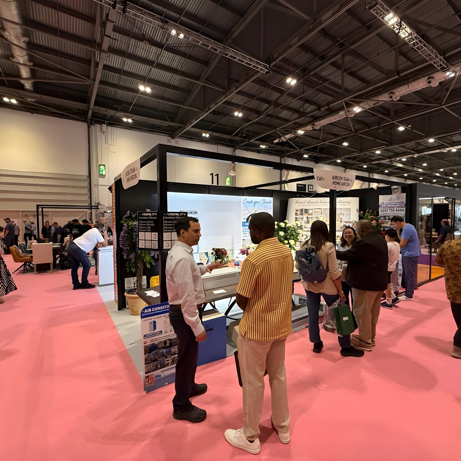 APT Ideal Home Show stand